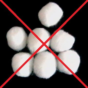 Cotton balls diet