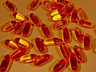 Krill oil capsules