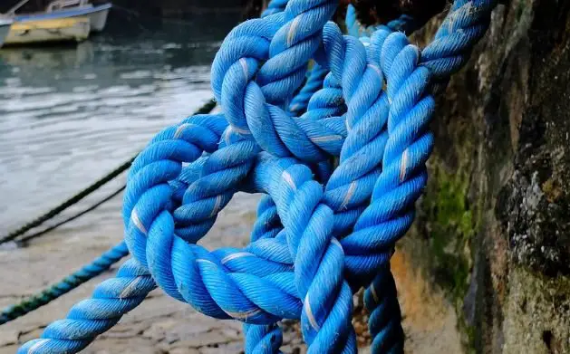 blue rope