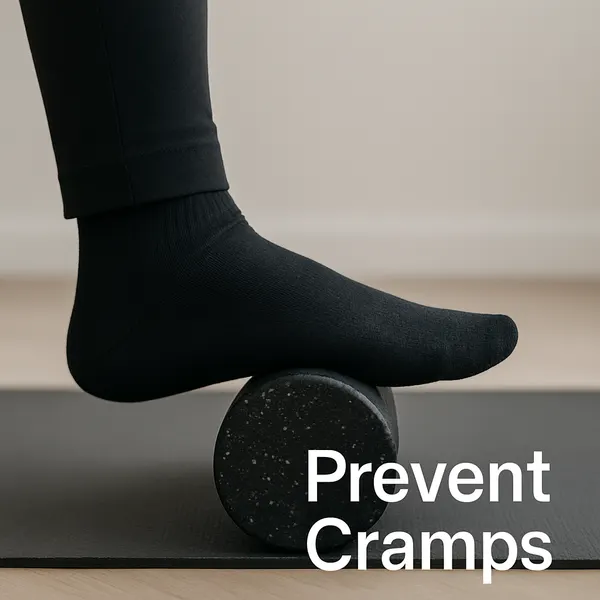 leg cramp prevention using foam roller at home