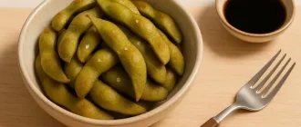 Nutritious edamame dish as a safe soy food option during pregnancy