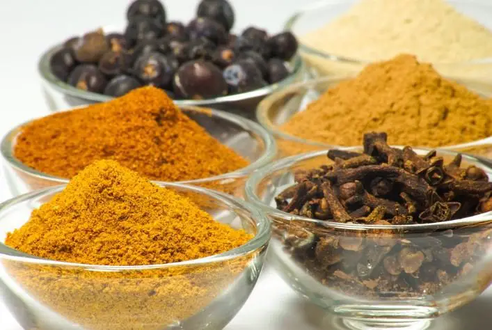 Turmeric and other spices