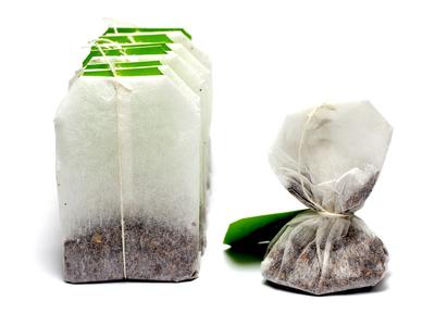 Green tea bags