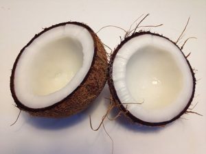 fresh coconuts