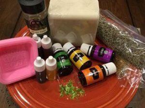 Essential oils and soap