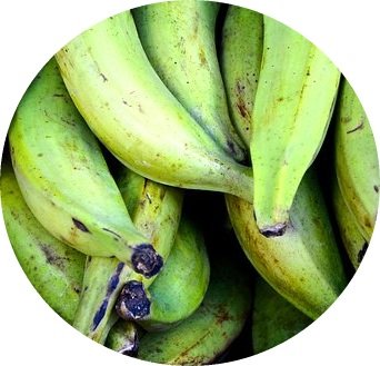 green bananas