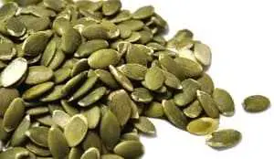 Pumpkin seeds and zinc