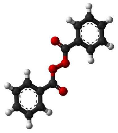 Benzoyl peroxide molecule