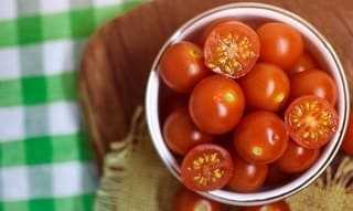 Tomatoes in a cup