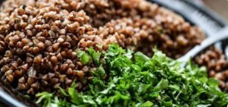 Buckwheat contains a lot of routine