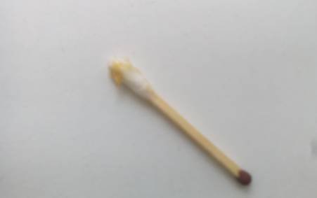 Match with earwax