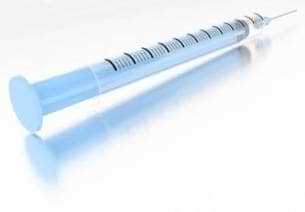 Syringe for novocaine