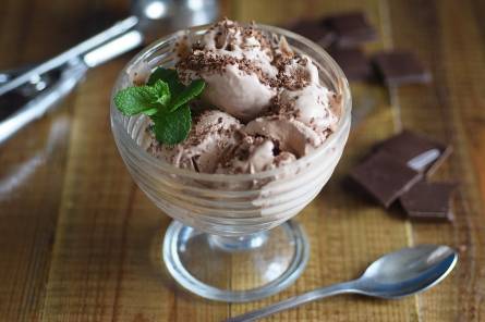 Chocolate ice cream