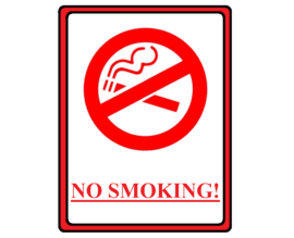 No smoking