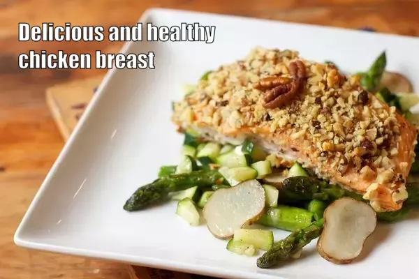 Delicious and healthy chicken breast