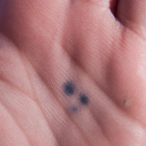 Three Black Spots on the Palm of the Hand